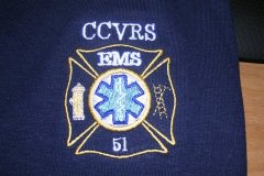 Fire Dept / Rescue Embroidery